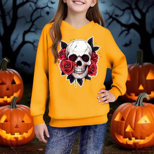 Girls Hooded Sweatshirts Cute Graphic Fashion Hoodies Long Sleeve Casual Soft Pullover Fleece Y2K Trendy Clothes4