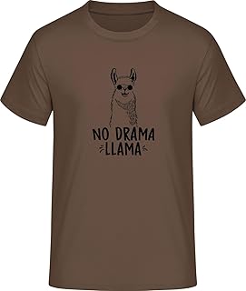 No Drama Llama Camiseta – Divertida camiseta de Lama con frase