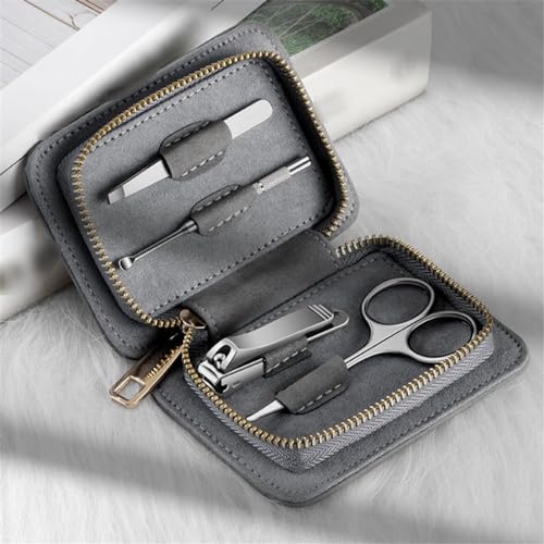 Boîte à outils de manucure esthétique et set coupe-ongles robuste - 3