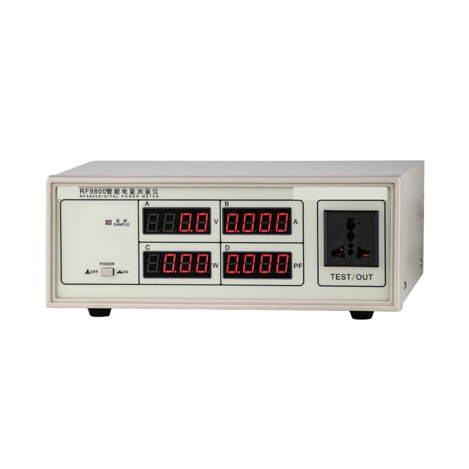 Compteur de Puissance numérique RF9800, wattmètre numérique, Compteur d'énergie 600 V 20 A