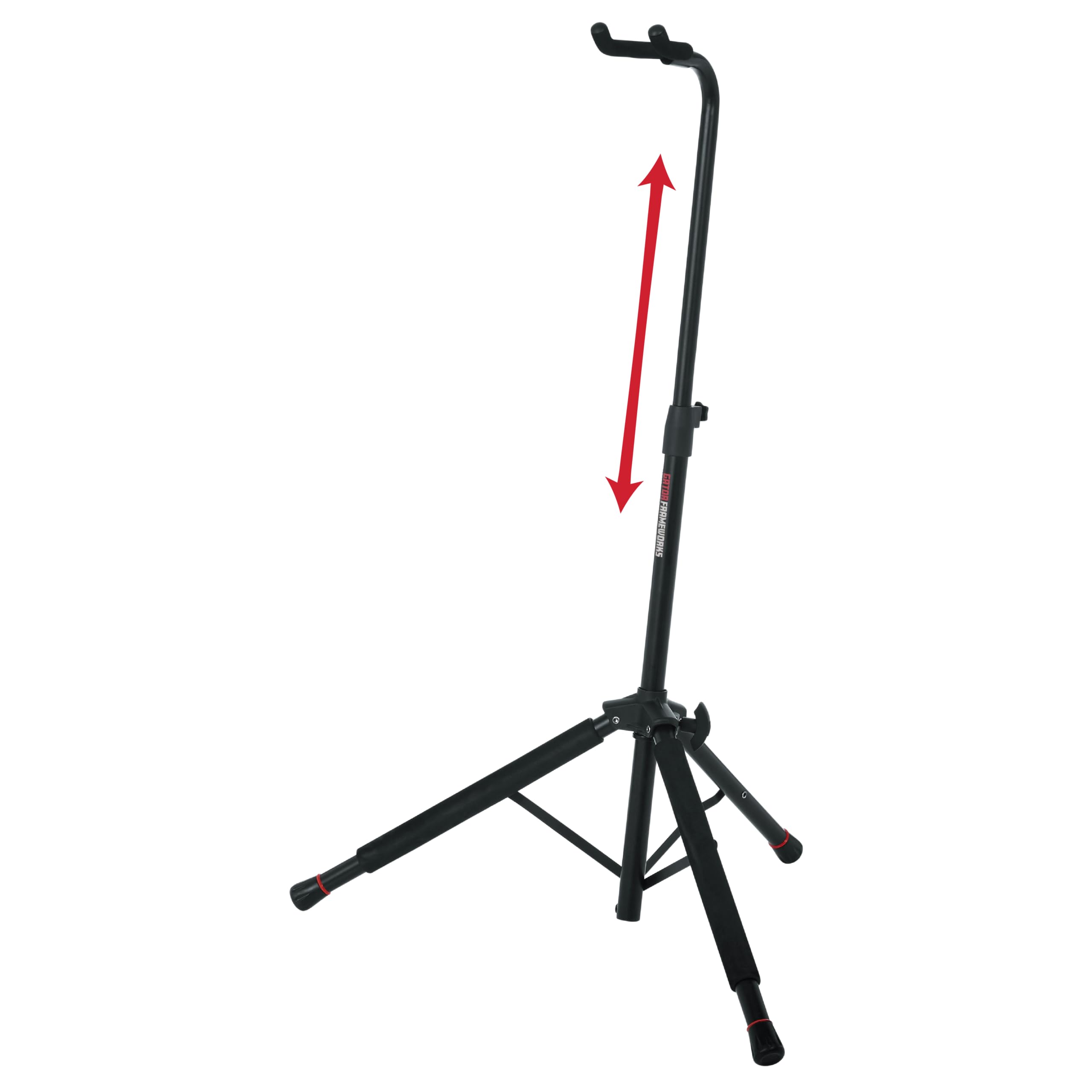 Gator Frameworks Hanging Single Guitar Stand; Holds Electric or Acoustic Guitars (GFW-GTR-1200)