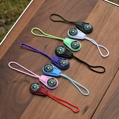Brújula para niños mini llavero multicolor pack 10 miniatura 4