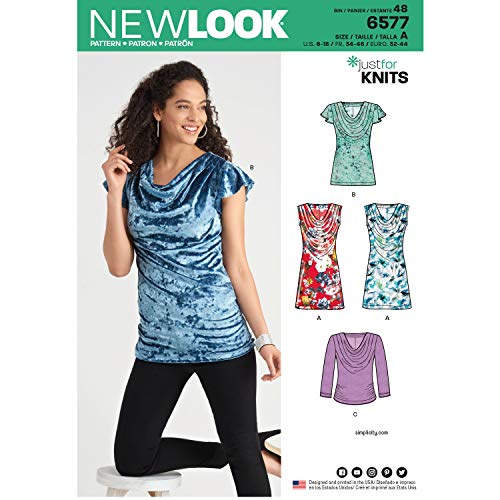 NEW LOOK Sewing Pattern H0172 / 6577 - Misses'...