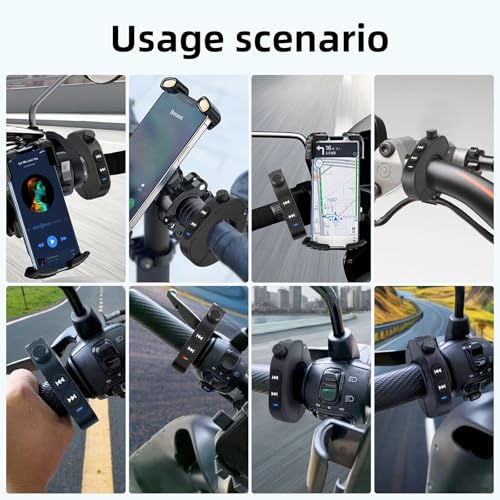 Mando a distancia Bluetooth para manillar: viaja en moto con total control de tu música 3
