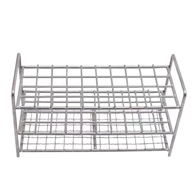 Lab Stainless Steel Wire Centritube Tube Holder Test Tube Rack(17mm 40holes)