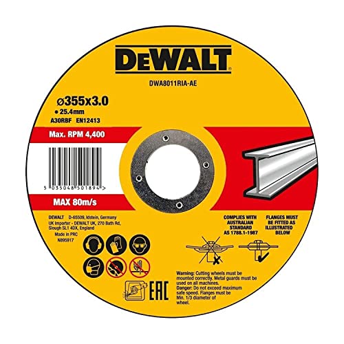 Disco para sierra tronzadora para metal 355 x 3 x 25.4mm