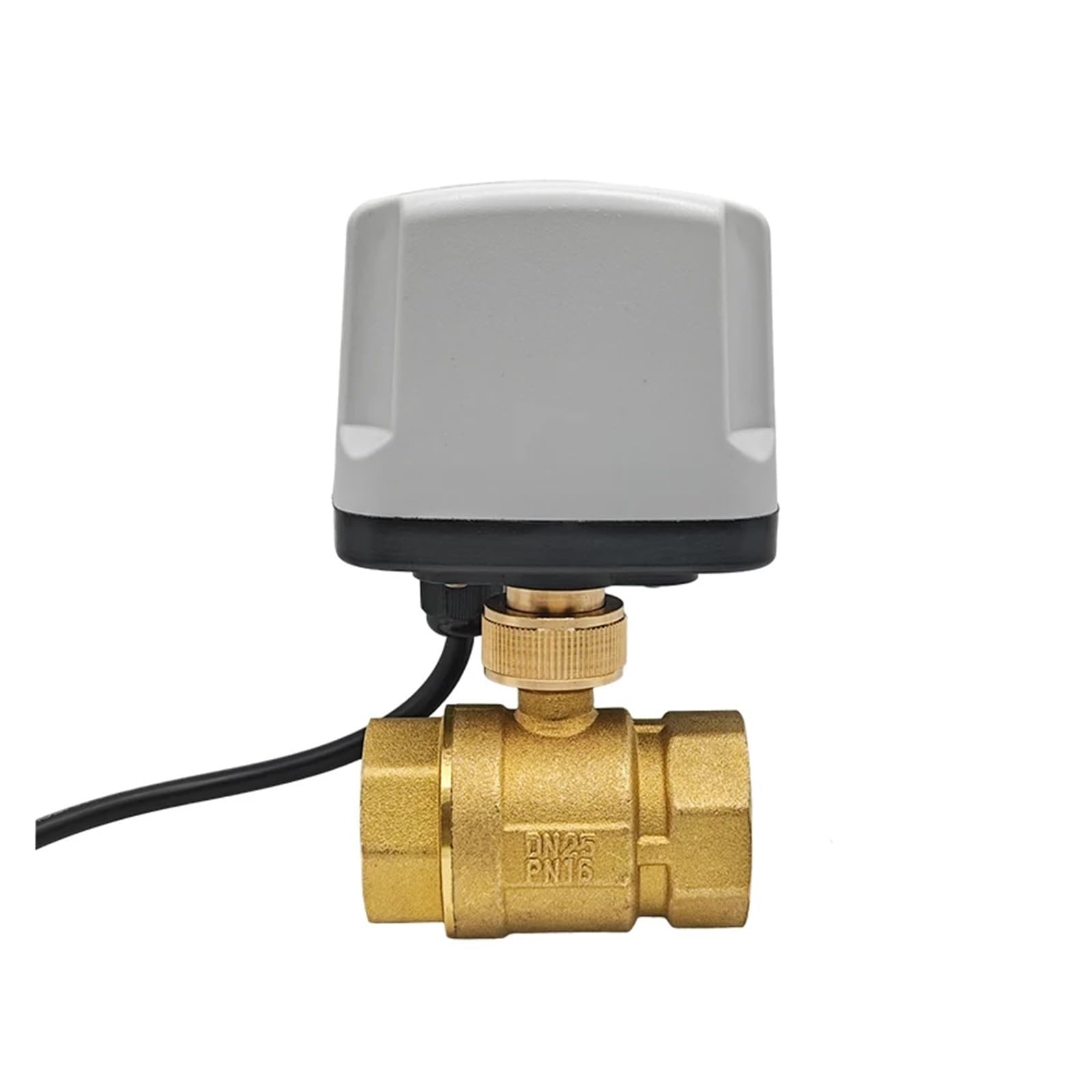 COSZWQDP DN15 DN20 DN25 IP65 Waterproof Full Bore Motorized Ball Valve 3-Wire or 2 Wire Electric Big Orifice Body(220vac-cr04)