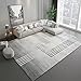 Alfombra Escandinava Moderna Minimalista Con Estampado Abstracto, Alfombras Decorativas Para El Suelo De La Sala De Estar Del Hogar, Alfombra Antideslizante Para La Cabecera De La Cama 160x230cm
