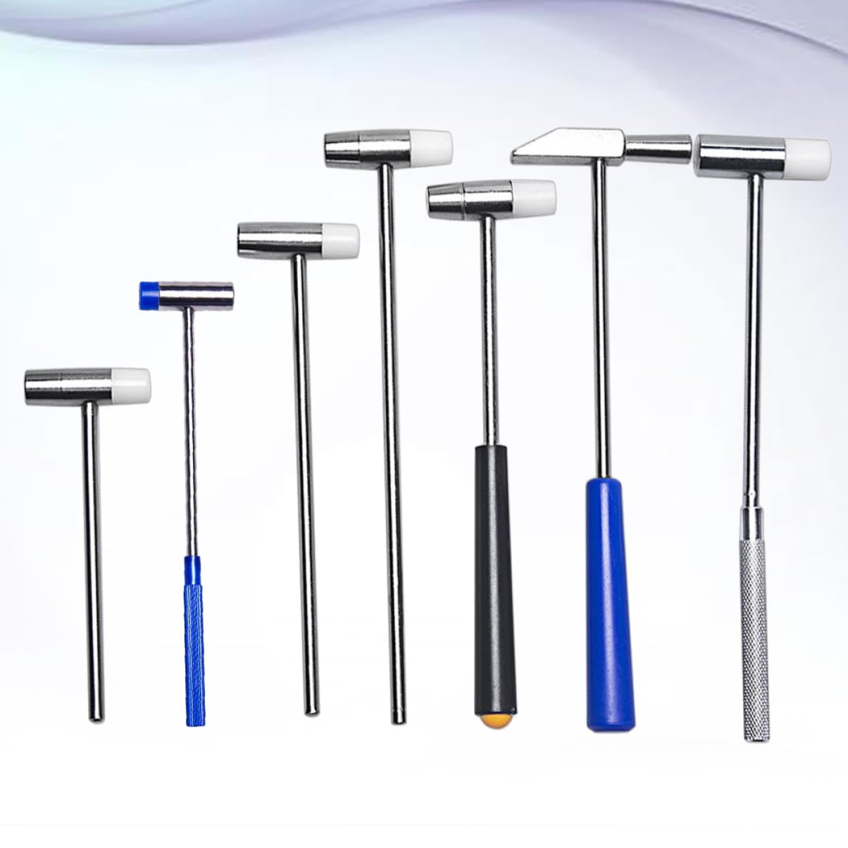 IWOWHERO Precision Mini Hammer Solid Brass Head Gentle on Metals for Watch Repair Craftwork