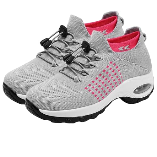 Comfort Wear Orthowear Shoes for Women&Men Orthopedic Shoes Lightweight Casual Breathable Running Walking Sneakers Non Slip Stretch Cushion Shoe Athletic Ortho Comfortwear for Plantar Fasciitis Unisex