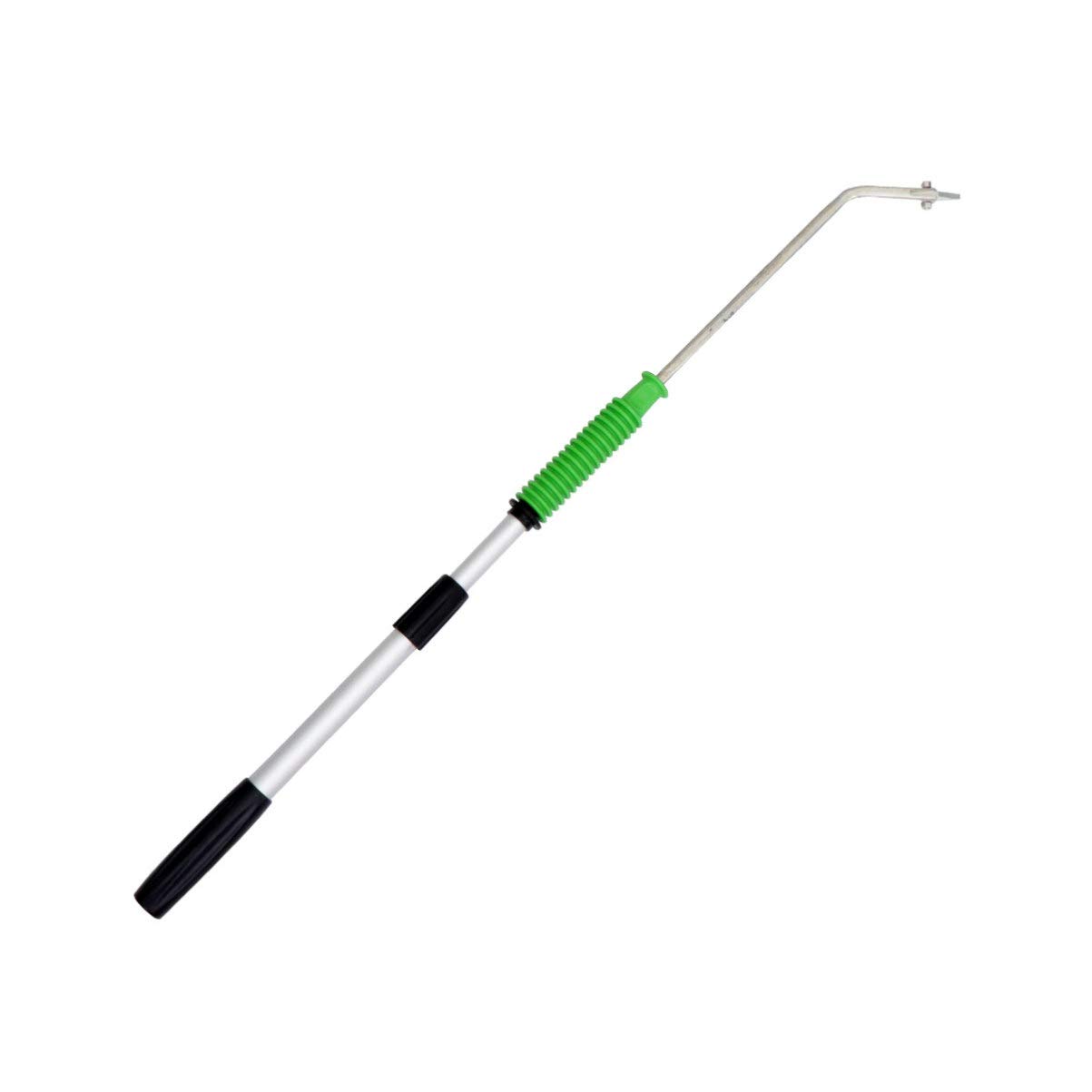 Herramienta Manual para Desherbar Jardín de Acero Extensible | Plata, para Grietas de Muro y Piedras, Uso en Jardinería, Taladro de Mango Largo