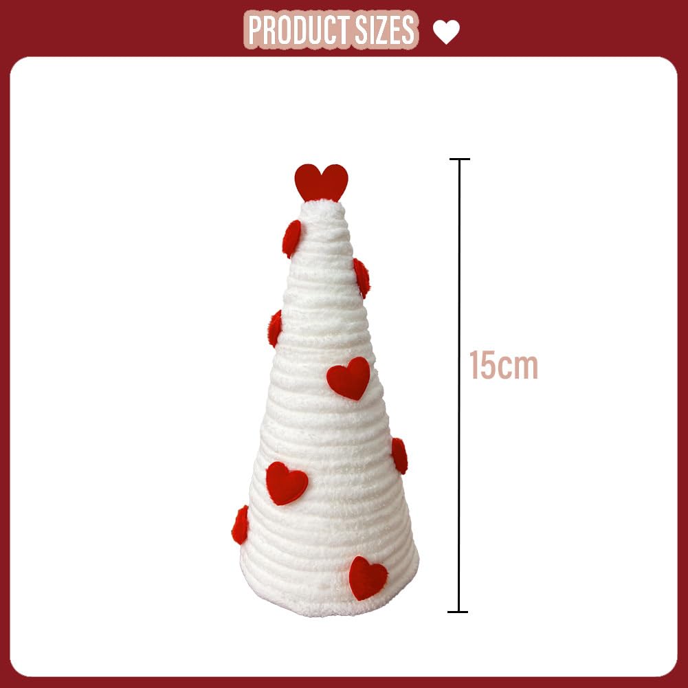 Árbol de San Valentín, 6 unidades, árbol de amor, árbol de corazón, decoración de mesa, decoración para San Valentín, día de San Valentín, propuestas de compromiso, recepciones de boda, cenas