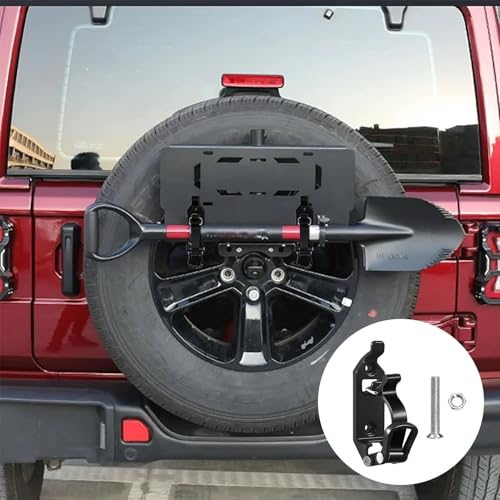 6PCS Schaufelhalter für Dachträger,6X 40mm Schaufel Halterung Axthalter Dachträger Zubehör Spannverschluss Gummi Verschlusslager Wandmontagehalterungen für Lastwagen Auto Boot Werkzeug Spaten Offroad