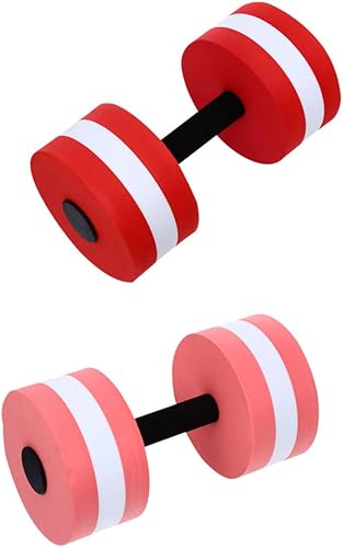 Abaodam 4 mancuernas para ejercicio acuático, mancuernas de piscina, mancuernas de peso, mancuernas y accesorios deportivos para piscina
