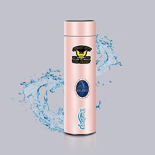 Miniatura 8 de Paquete de 60 calcomanías de Nueva Jersey, vinilo estético NJ State, impermeable, para botella de agua, laptop, teléfono, patineta, regalos de