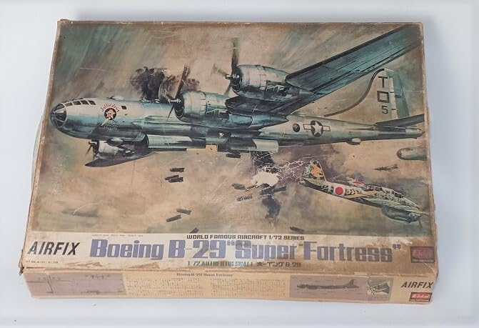 Amazon | エーダイエアフィックス 1/72 ボーイング B-29 初期モデル 箱 