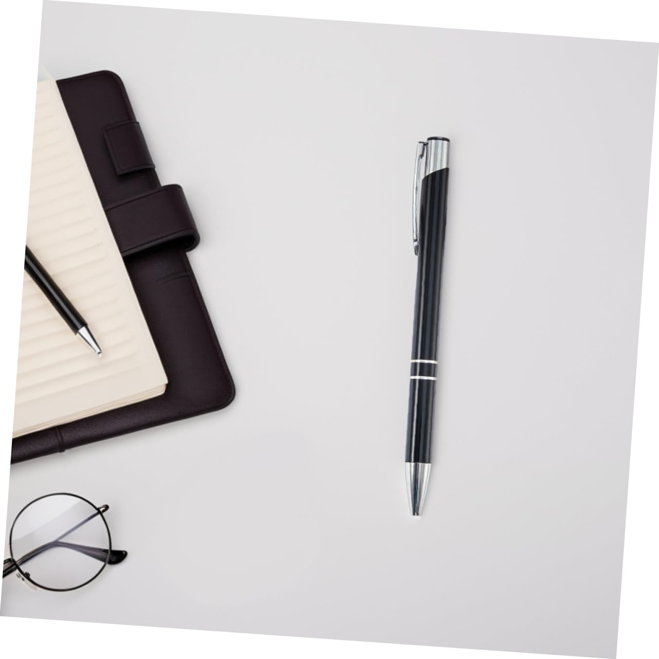 48pezzi Penne Sfera Metallo Per Ufficio e Scuola Design Elegante e Resistente Scrittura Per Insegnanti e Studenti Forniture Ufficio Per Adulti e Donne
