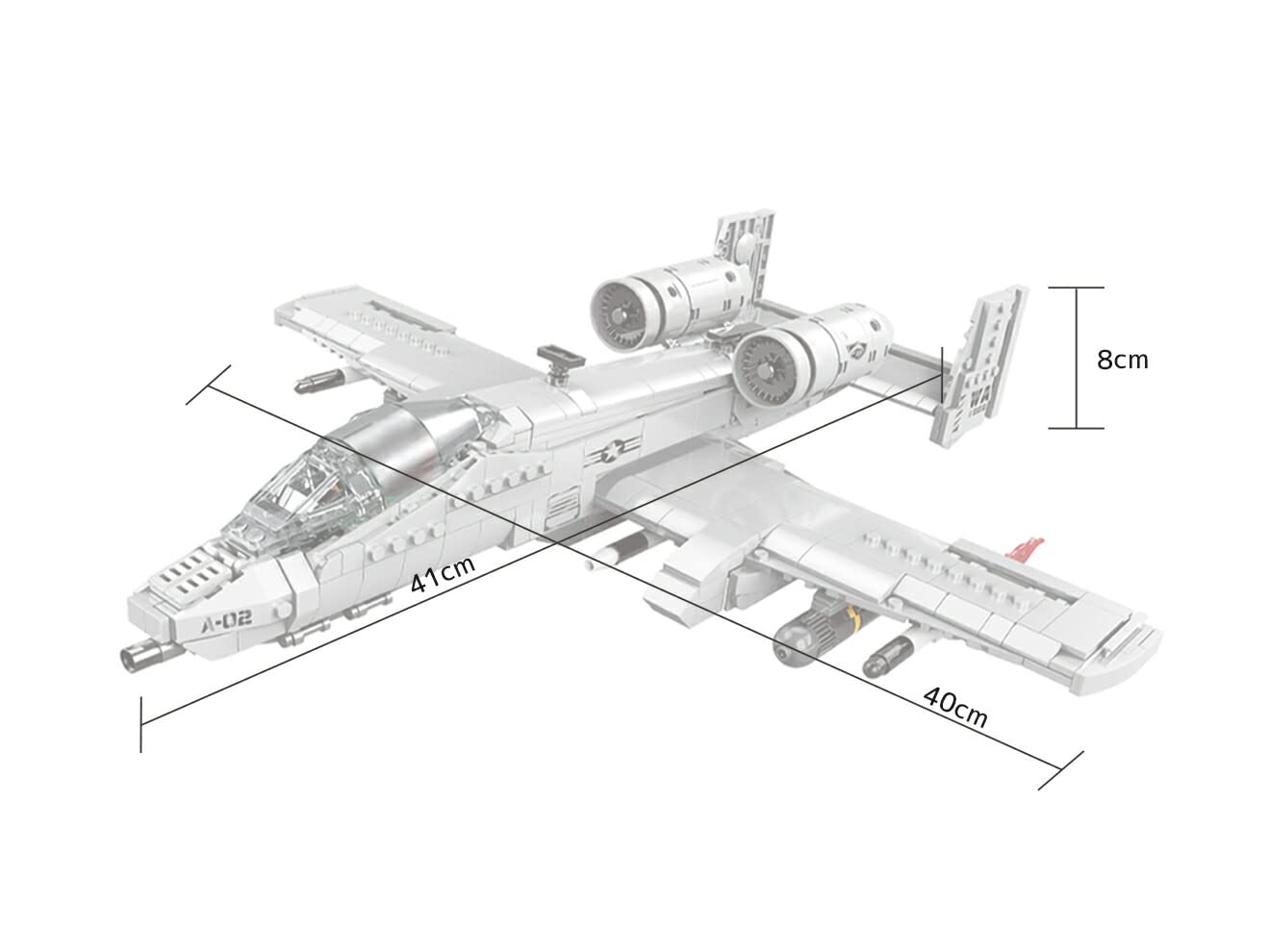 Amazon | AFM A-10 サンダーボルト 961Blocks | プラモデル 通販