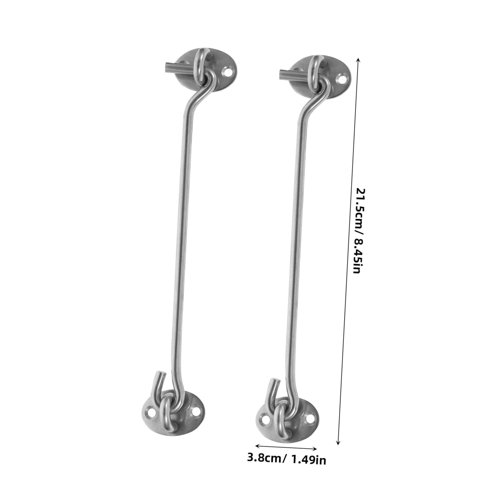 OSALADI Vintage Style Hook Latch for Window Door Lock Heavy Duty Sturdy Latch Hooks Easy Install Kit