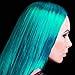 MANIC PANIC Atomic Turquoise Hair Color - Amplified - Semi Permanent Hair Dye - Bright Aqua Blue with Green Undertones - Vegan, PPD & Ammonia-Free - For Coloring Hair on Women & Men