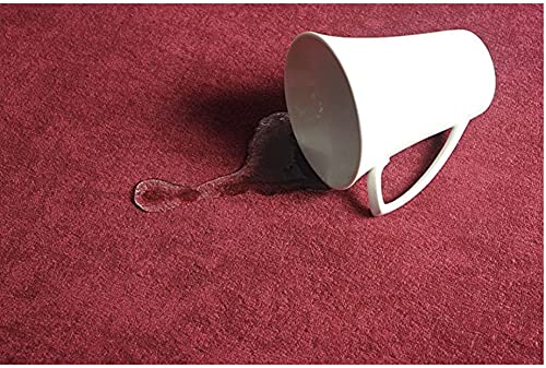 Image of Springtek 100% Waterproof Mattress Protector | Premium Cotton Mattress Bed Cover | Breathable and Non-Allergenic Ultra Soft Fitted Bed Protector | 72x60 Inch, Queen, Maroon