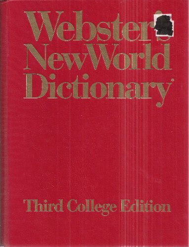 Webster's New World Dictionary of American Engl... B004V4VD2K Book Cover