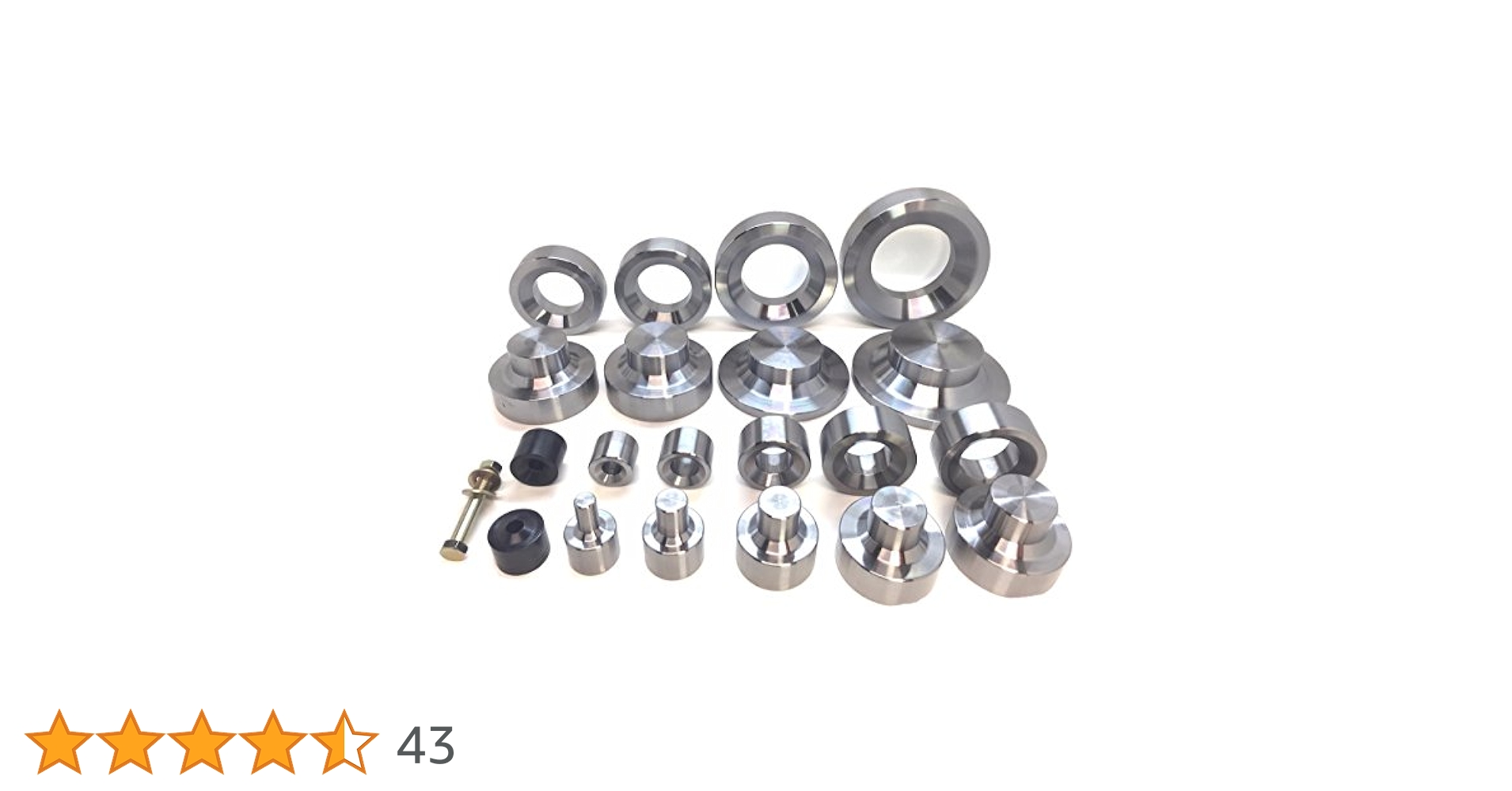 10 Piece Dimple Die Set 1/2