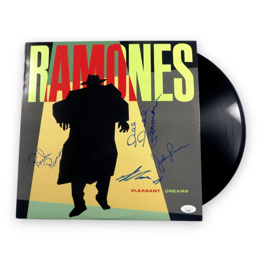 Amazon.com: The Ramones Signed Autographed Record Album Cover Joey