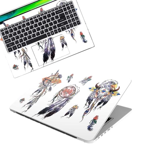 Image of Galaxsia Dreamcatcher D3 Full Body Vinyl Laptop Skin /Sticker /Cover Upto 15.6 Inches Laptops Laminated-Removable-HD Quality Compatible for Hp-Dell-Sony-Lenovo-Asus etc.(15x10 Inches)