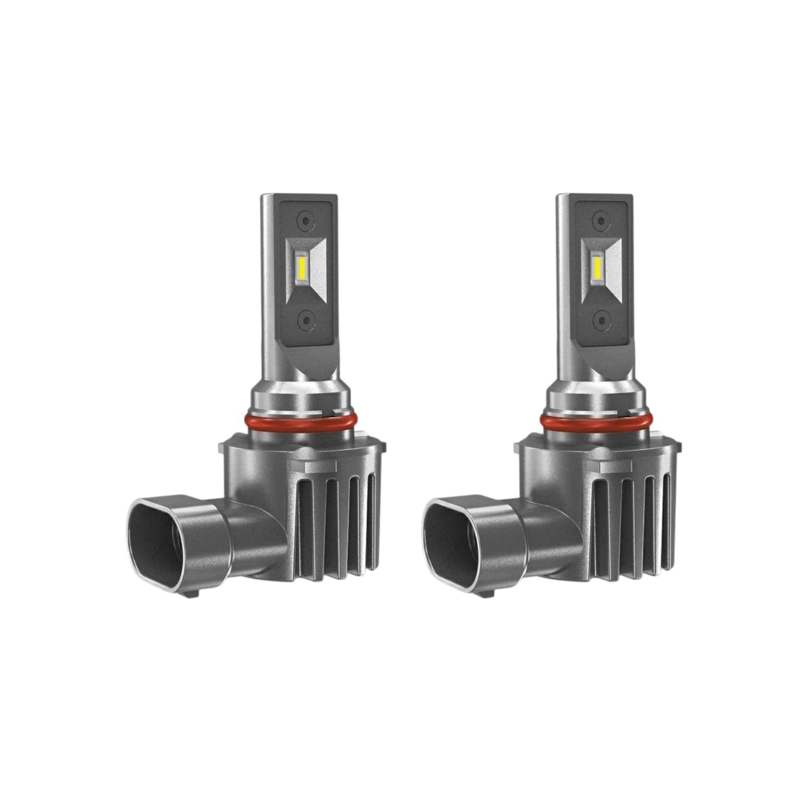 Sirius Kit 2 Lampadine LED HB3 H10 6000K Bianco Ghiaccio 12V Sistema LED All-in-One con Dissipatore Integrato - Compatibile, Non Originale