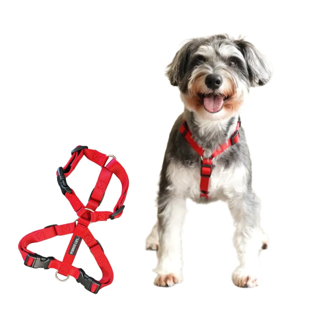 Amazon | 犬用ハーネス 中型犬 大型犬用【PERROS ペルロスハーネスM