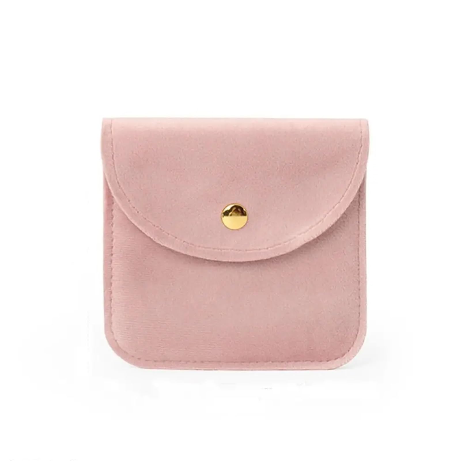 RRYPBOVG Jewelry Storage Bag 3pcs Velvet Jewelry Bag Snap Button Packaging Organizer Necklace Earrings Ring Storage Pouches