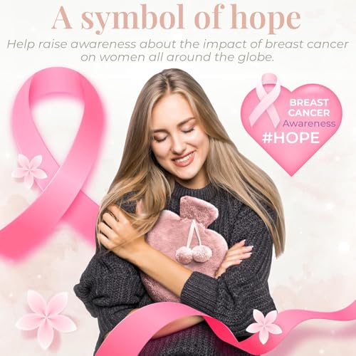 Image of Heart Shape Hot Water Bottle with Soft Cover 1000ml | Durable Hot Bags for Pain Relief Menstrual,Period Cramps | Ideal for Back & Neck Pain Relief - for Women, Seniors & Kids,1litres,(pink)