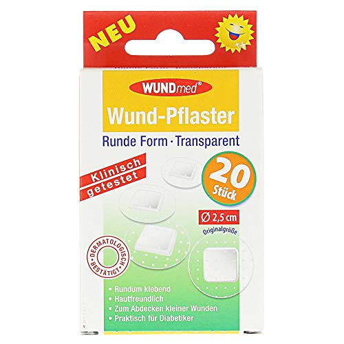 Plasters transparent Round 20 x 2.5 CM