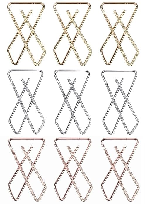 Saree Pins For Women Stylish - 9 Pcs, Pins for Hijab Dupatta Pins Chunri Scrafs & Saree Pin for Women (3 Gold, 3 Silver, 3 Rose Gold)-picture-26