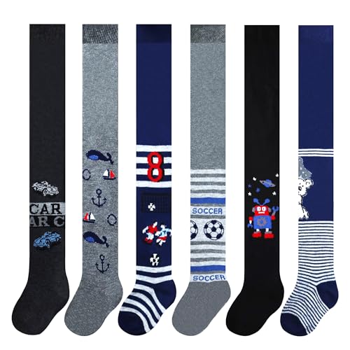 MRCC 6er Pack Jungen Kinder Strickstrumpfhose Baby Strumpfhose...