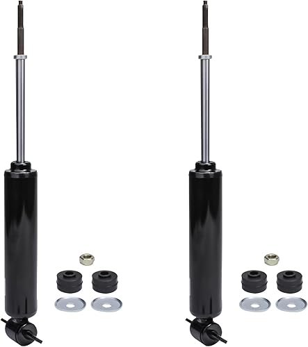 Miniatura 217 de Detroit Axle - Amortiguadores traseros para Chevrolet Equinox GMC Terrain Pontiac Torrent Saturn Vue Suzuki XL-7, 2 Amortiguadores traseros