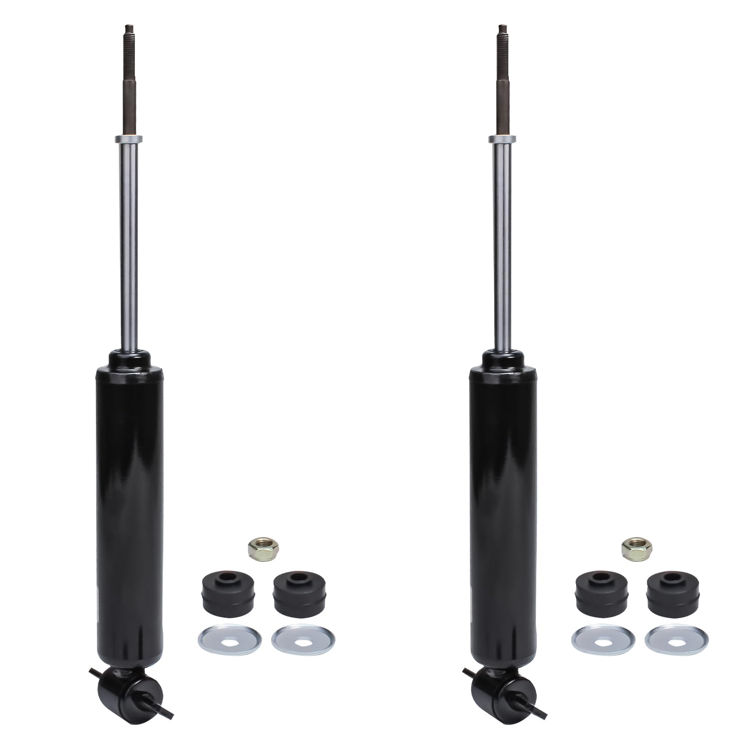 Detroit Axle - 2WD Front 2pc Shock Absorbers for 95-04 Toyota Tacoma