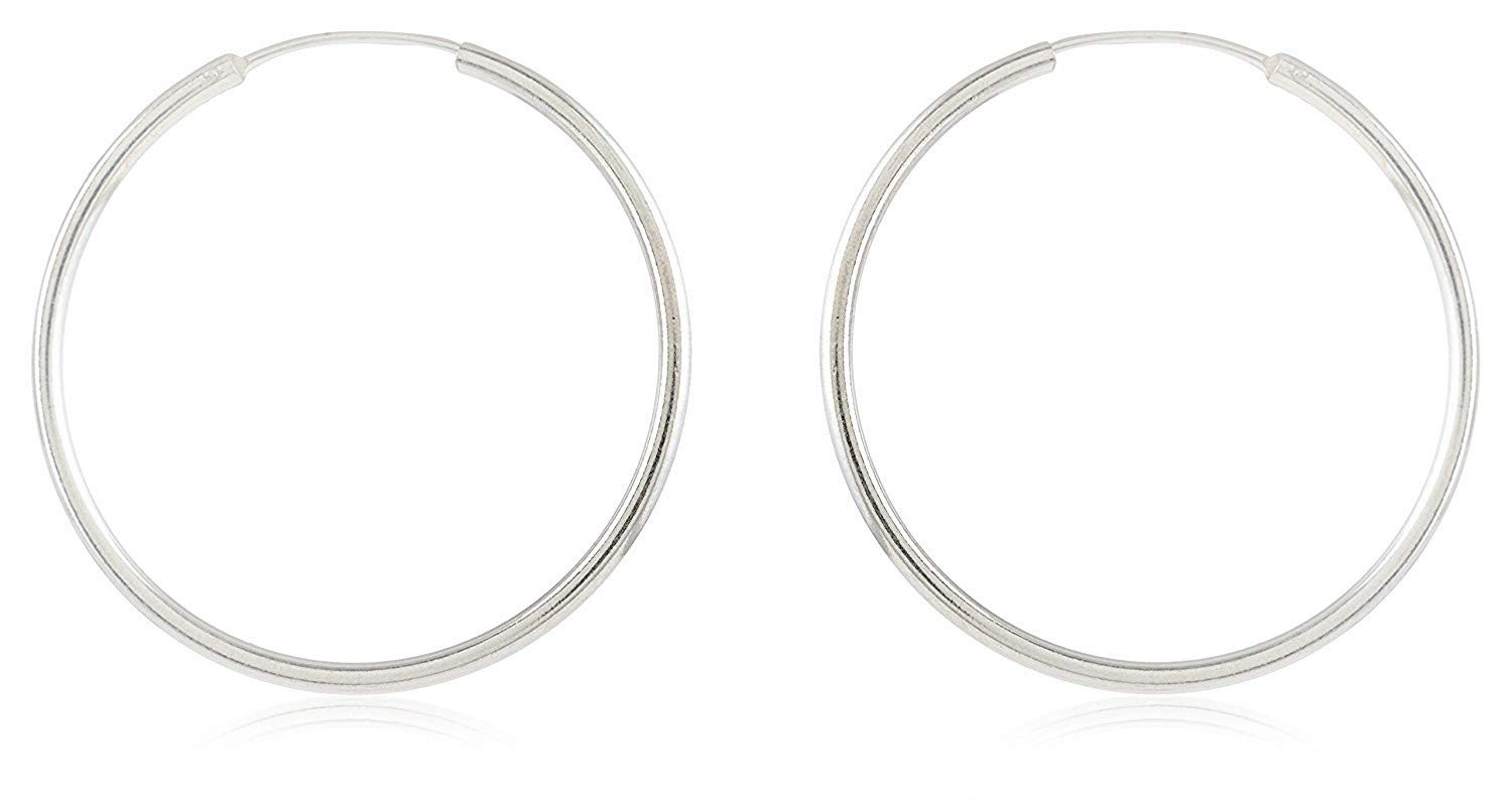 See full amazon price history chart for ELOISH 92.5 Sterling Silver Hoop Earrings for Women. Big Size 92.5% Pure Silver Bali Earrings (36MM DIAMETER) ELOISH 92.5 Sterling Silver Hoop Earrings for Women. Big Size 92.5% Pure Silver Bali Earrings (36MM DIAMETER) (B01N4DX5RD) Amazon Price History, Amazon Price Tracker