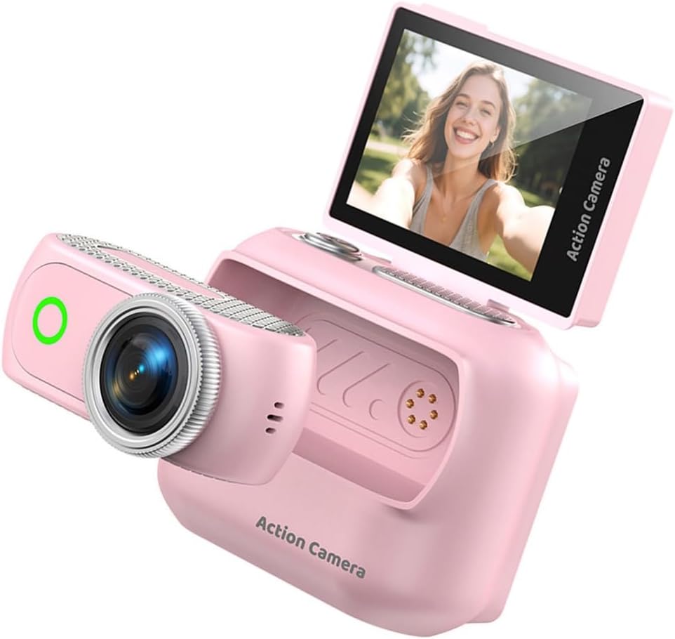 4K Clear Pocket Camera 32GB TF Card Support for Dynamic Sports Capturing