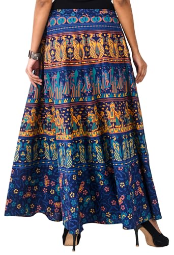 Image of Premium Cotton Skirt for Women with Pocket, Free Size