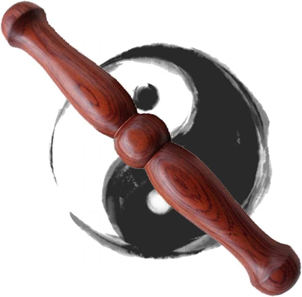 DFrywdgSEY Tai Chi ruler, Traditional Chinese Tai Chi Ruler Stick Solid Wood For Qigong Martial Arts Exercise(E)