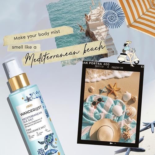 Image of Nykaa Wanderlust Mediterranean Sea Salt Fine Fragrance Mist 200ml