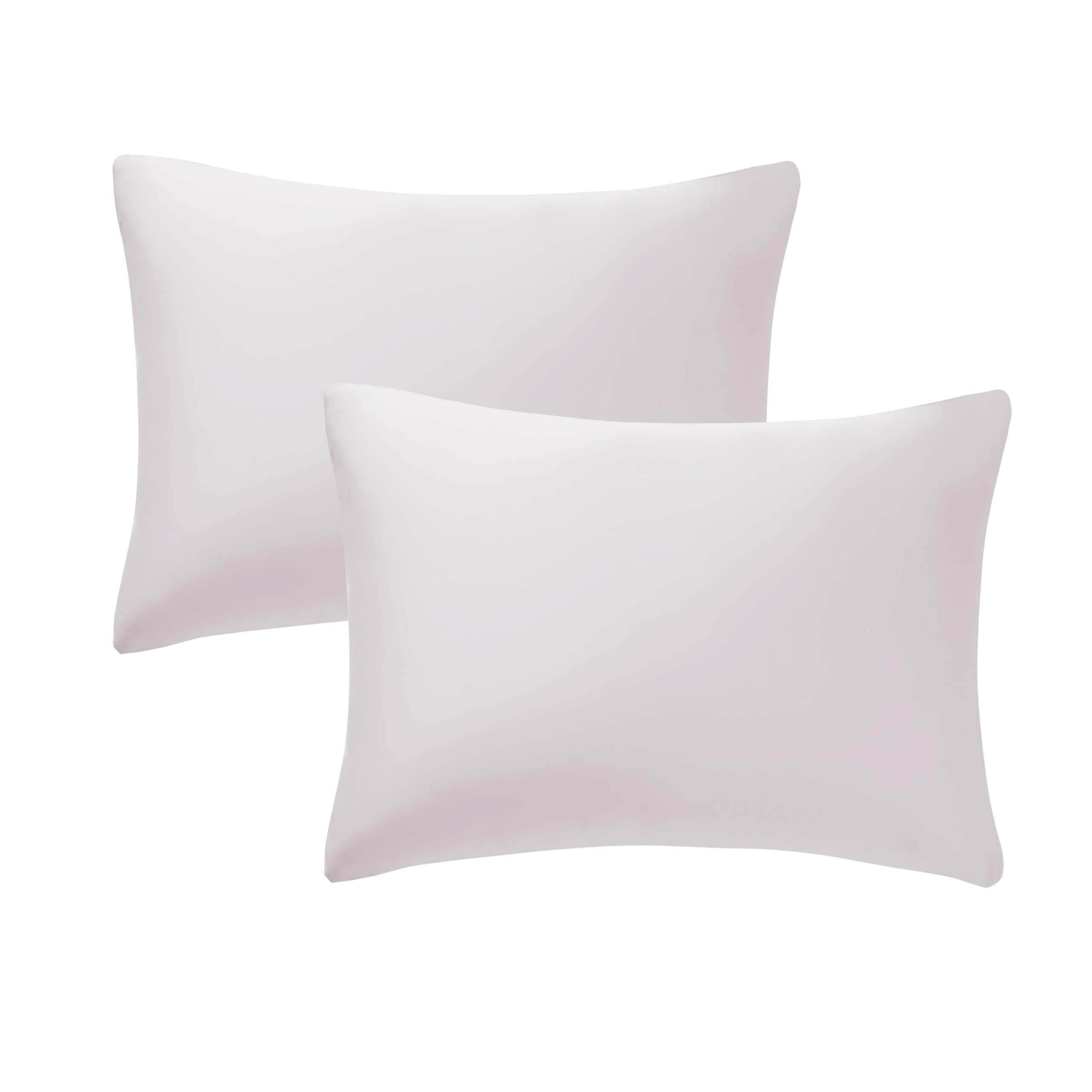 100% Cotton Toddler Pillowcases 13” x 18”, Set of 2, Light Beige