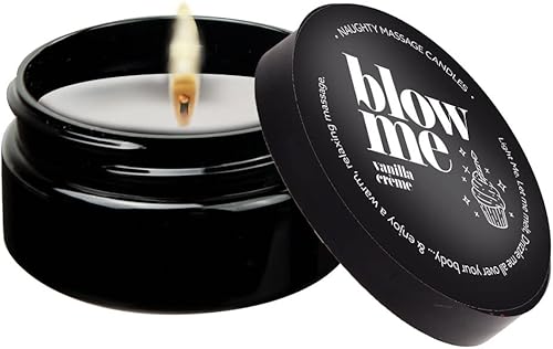 Kama Sutra Vela de masaje Blow Me Vanilla Crème - 1.7 Oz