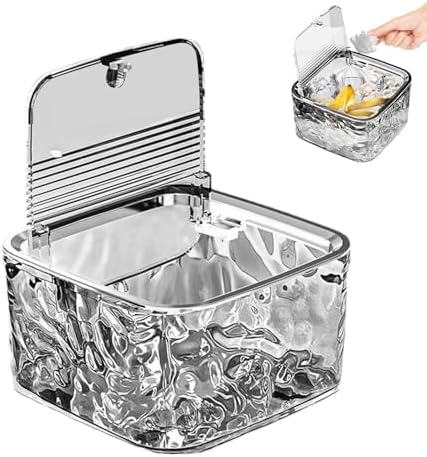 Hair Accessories Organizer, Hair Clips Storage – Hair Storage Box – Small Items Container with Lid, Hairpin Holder, Po