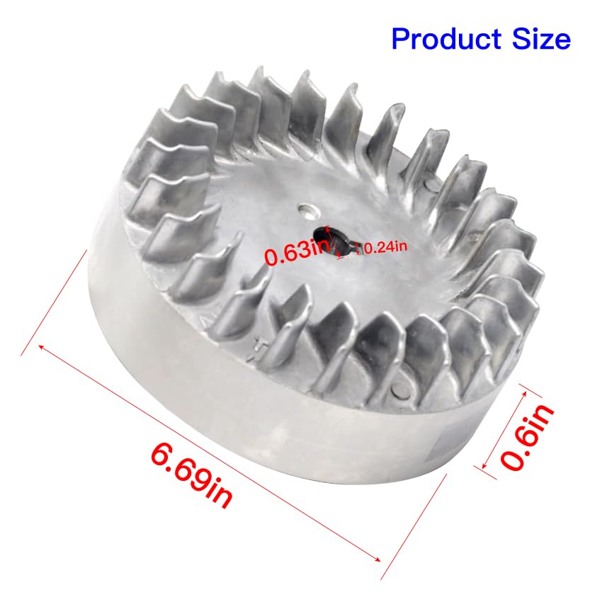 Image of Upgrade 212cc Flywheel 10krpm For Predator 212 Performance Parts 196cc 224cc NonHemi Cast,Fit for Honda GX200,69730 69736 Mini Bike Parts Aluminum