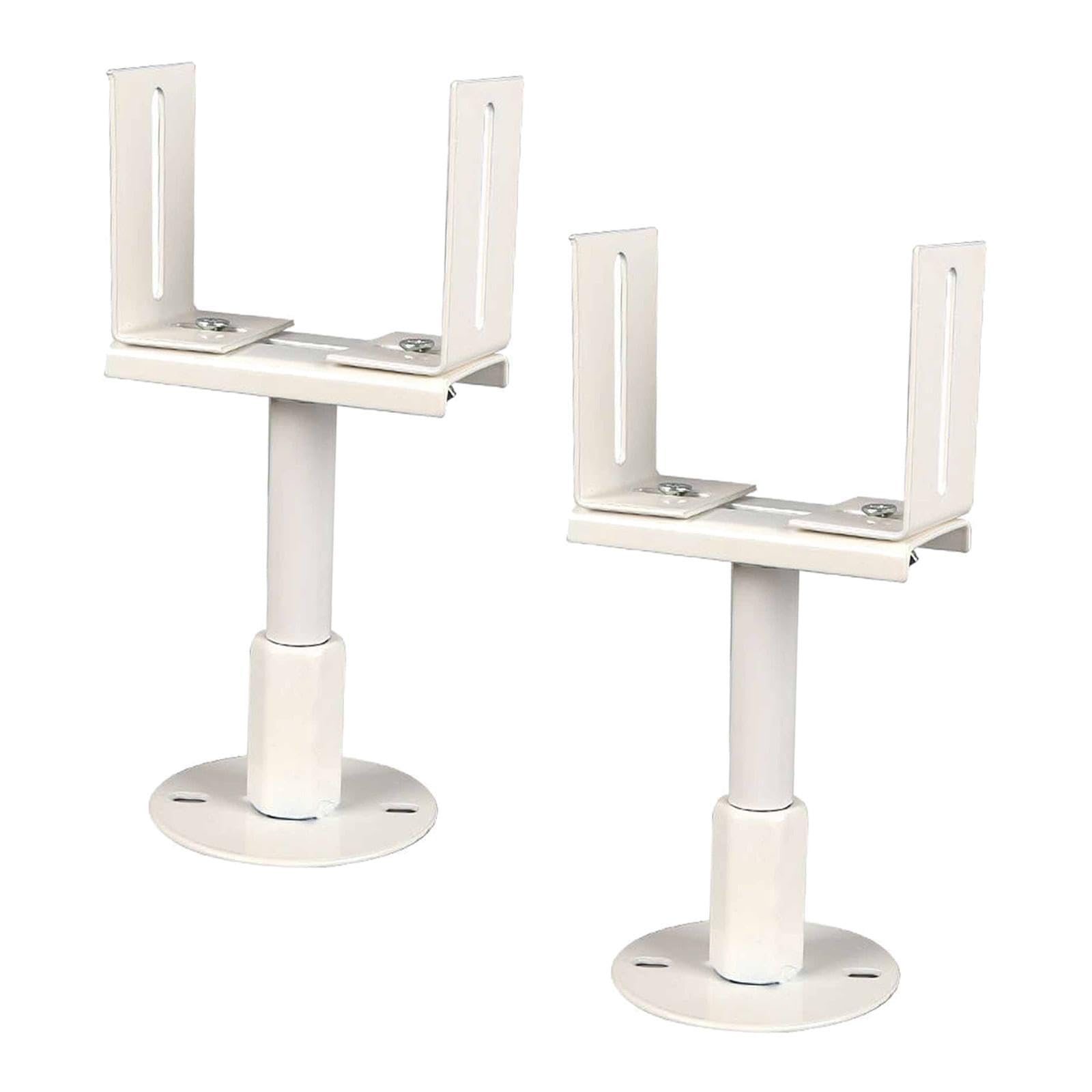 2 Piezas Soporte para Radiador Base de Calefacción L Adaptable Pie de Repuesto Instalación Fácil Material Acero Al Carbono Adecuado para Habitación Es, Altura de 11 a 16 Cm