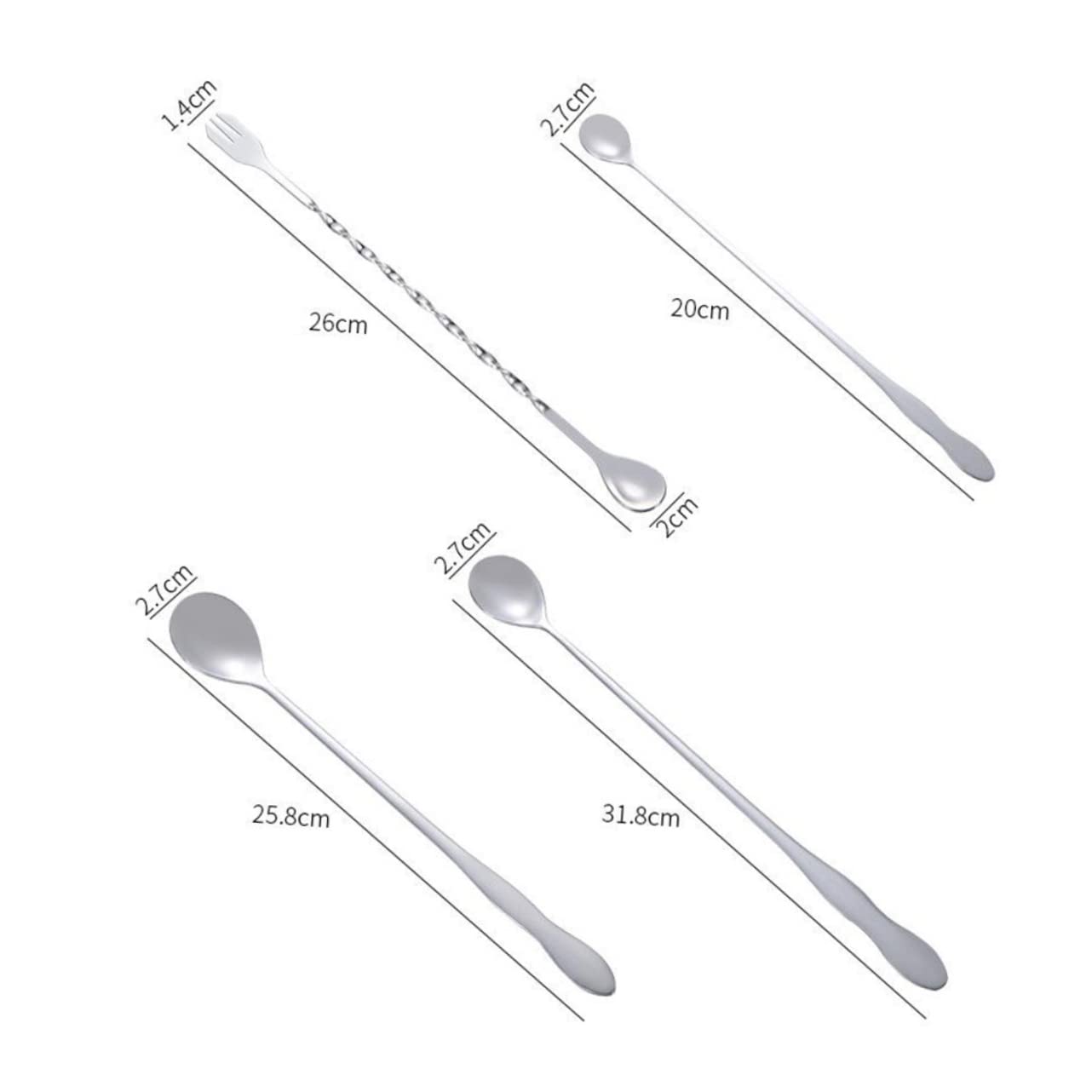 Cuillère à Glace En Acier Inoxydable - France