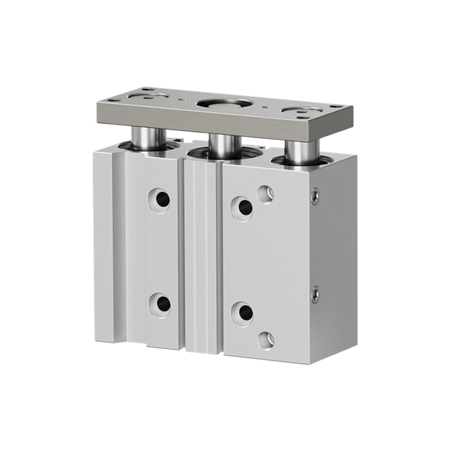 Small Pneumatic Three-Rod Three-axis Cylinder with Guide Rod TCL12/16/20/10-20-30-40-50(TCL12-30S)